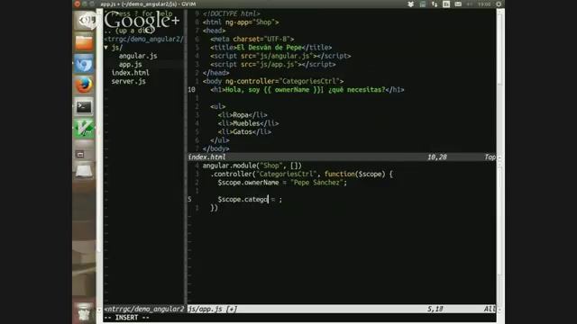 Angular.js + JavaScript смотреть онлайн