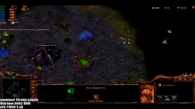 Starcraft 2 Athlon x2 5600+ Gaming смотреть онлайн