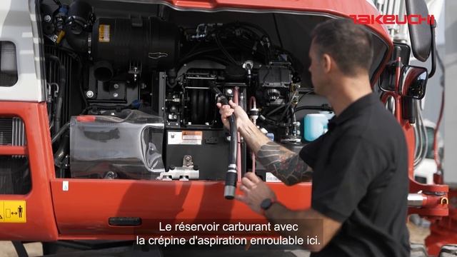 Présentation pelle sur pneus à 4 roues directrice TB395W de TAKEUCHI смотреть онлайн