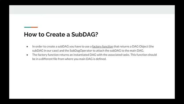 Apache Airflow | Minimising DAGs With SubDAGs смотреть онлайн
