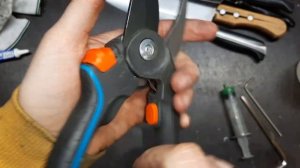 Секатор Gardena после заточки. Часть 2.