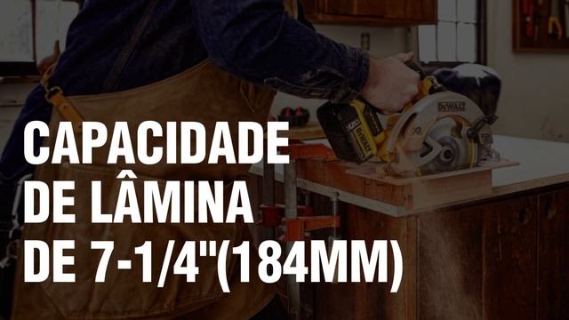 SERRA CIRCULAR 7-1/4” (184MM) 20V MAX* LI-ION - DCS570B - DEWALT смотреть онлайн