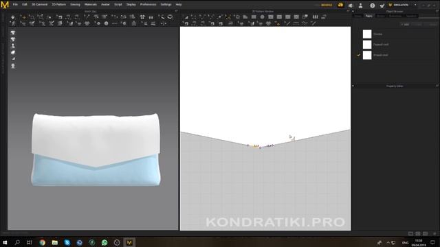8. Создание сумки в Marvelous Designer - ч.2 | Курс дизайна в MD смотреть онлайн