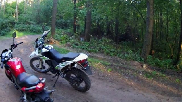 Покатушка на Racer Fighter 300 и Motoland St 250