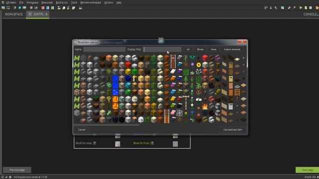 Создаём свой мод на майнкрафт #5 | MCreator | Как создать БИОМ? смотреть онлайн