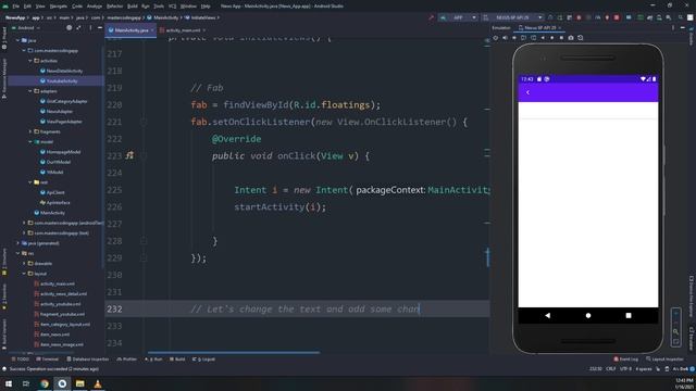 [Part 37] Getting Channels From API into ViewPager- Build News App with WordPress API смотреть онлайн