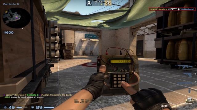 CLUTCH 1v4 IN CS:GO смотреть онлайн