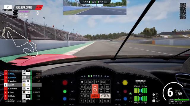 Assetto Corsa Competizione PS5 Gameplay Sprint Race Barcelona Ferrari 488 GT3 Evo смотреть онлайн