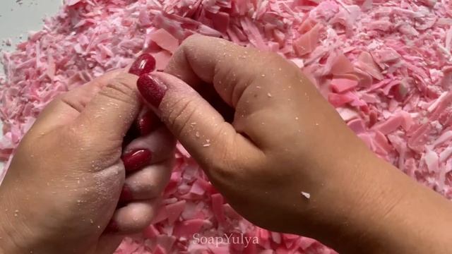 Two hours of cutting 100 dry soaps | Cutting soap by color смотреть онлайн