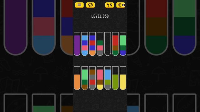 Water Sort Puzzle - Level 839