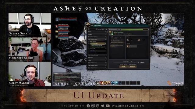 Unveiling the Full Ashes of Creation Alpha 2 UI Update & Exploring the Lore of the Tower of Carphin смотреть онлайн
