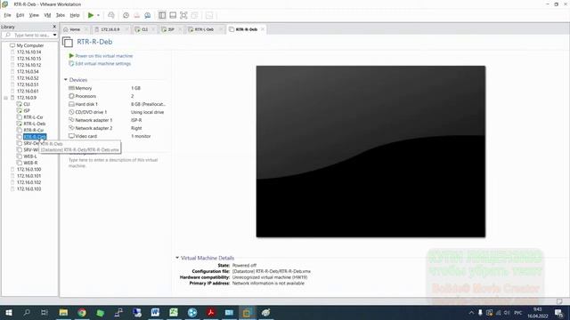 СиСА ДЭ 2022 шаг -1 Подготовка виртуальных машин
