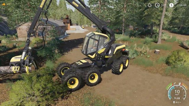 Фруктовый сад и его потребности Словацкая деревня Farming Simulator 19 #25 смотреть онлайн