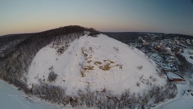 Сокольи горы / крест / Лысая гора / закат / Самара / Russia смотреть онлайн