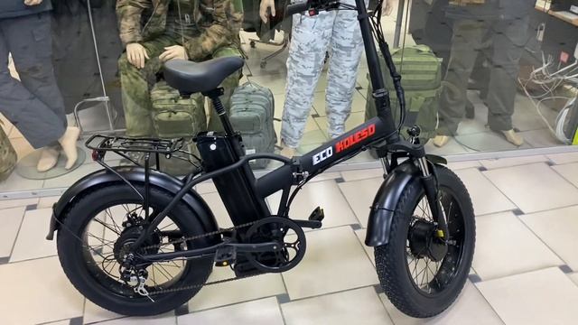 Новое поступление полноприводных электровелосипедов фэтбайков Eco Drive V5 500W+500W 48V15Ah смотреть онлайн