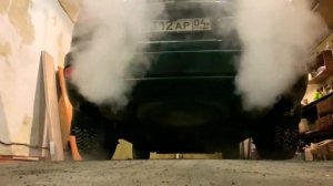 Санта фе 2,7 выхлоп