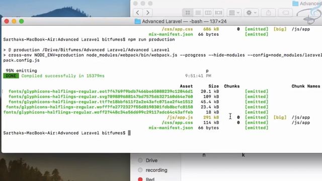Advanced Laravel | Laravel Mix Watch & Production commands | #8 смотреть онлайн