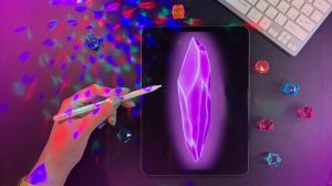 Как нарисовать кристалл ✦ Рисую кристалл пошагово