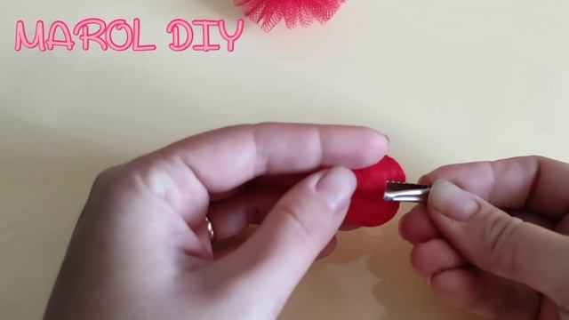 Новогодние заколочки из фатина своими руками. DIY. New Year's tulle hairpins. новогодние идеи смотреть онлайн