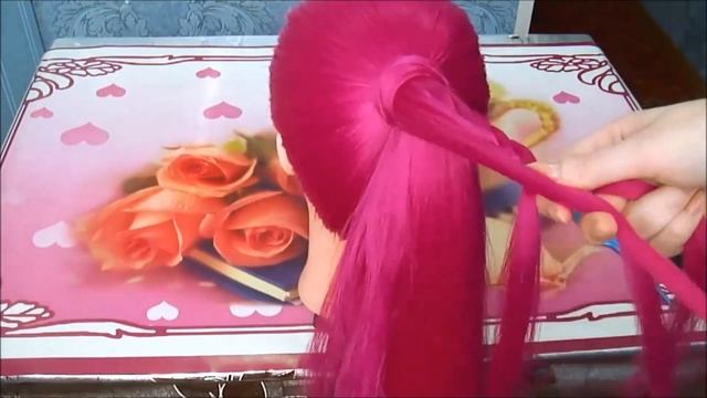 Красивый хвост причёска за 5 мин смотреть онлайн