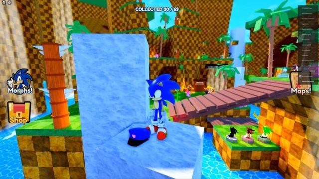 All Sonic Morphs Locations - Find The Sonic Morphs 2 (Sonic Roblox Fangame) смотреть онлайн