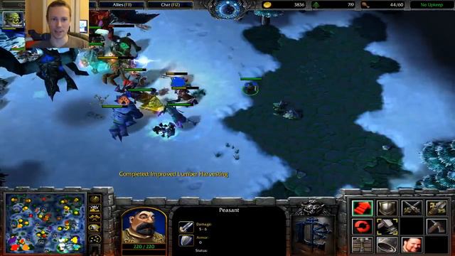 Warcraft 3 - Ice Crown Shuffle! (6v6 #41) смотреть онлайн