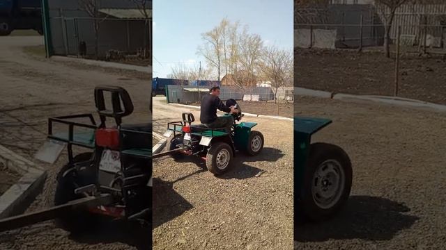 квадроцикл из мотоцикла, своими руками смотреть онлайн