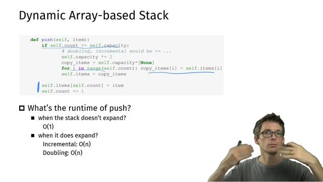 Elementary Data Structures (part 1): Stacks and Dynamic Arrays смотреть онлайн