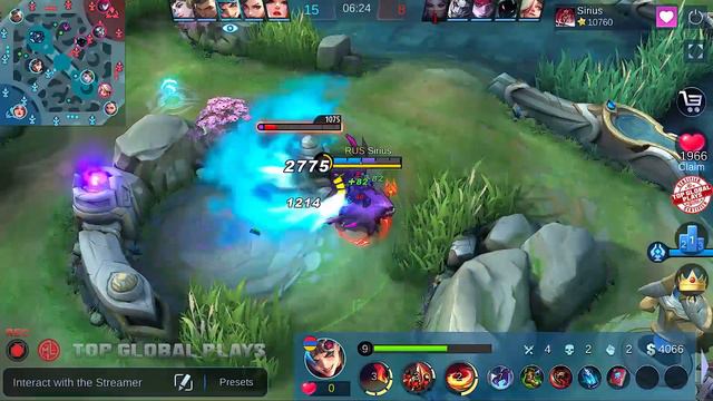X.BORG TOP 1 GLOBAL Sirius | MVP PLAYSTYLE | MOBILE LEGENDS смотреть онлайн