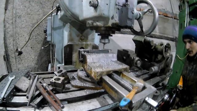 Будни фрезеровщика..... Пробуем 6р13 2 смотреть онлайн