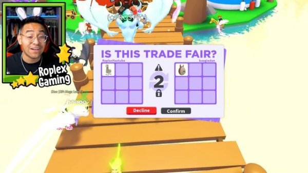 I traded A MEGA NEON PARROT in Roblox Adopt me