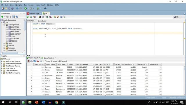 Base de datos | #4 Curso Oracle -¿Como usar la sentencia SELECT y los tipos de relaciones?- Parte смотреть онлайн
