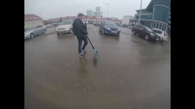 Катаем После Школы:) ПОД ДОЖДЁМ! смотреть онлайн