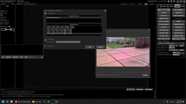 APT User Guide - Webcams & IP Cameras смотреть онлайн
