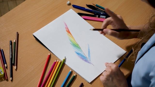 Рисование цветными карандашами | Мастерская творчества ЦДТ Прикубанский смотреть онлайн