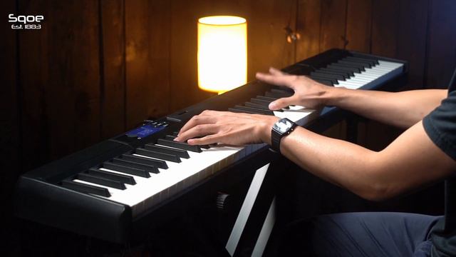 GMB BX16- 88 Keys Portable Digital Piano Playthrough смотреть онлайн