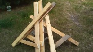Козлы для распилки дров своими руками