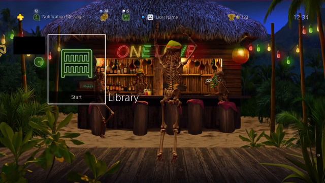 Jamaican Skeleton Dance - PlayStation 4 Dynamic Theme смотреть онлайн