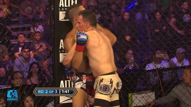 Alberto Montes Vs Jonathan Quiroz Full Fight (English) | MMA | Combate Clasico