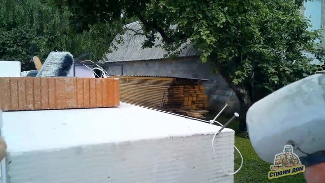 2 ВАРИАНТА, КАК БЫСТРО НАТЯНУТЬ ШНУРКУ ПРИ КЛАДКЕ ГАЗОБЕТОННЫХ БЛОКОВ смотреть онлайн