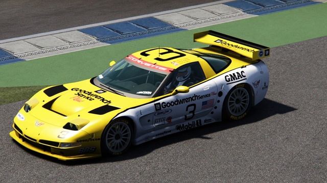 Corvette C5 R at Hockenheim in Assetto Corsa смотреть онлайн