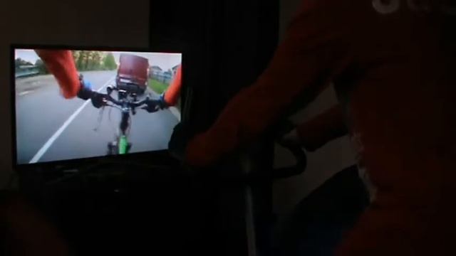 Тренировка на велотренажёре смотреть онлайн