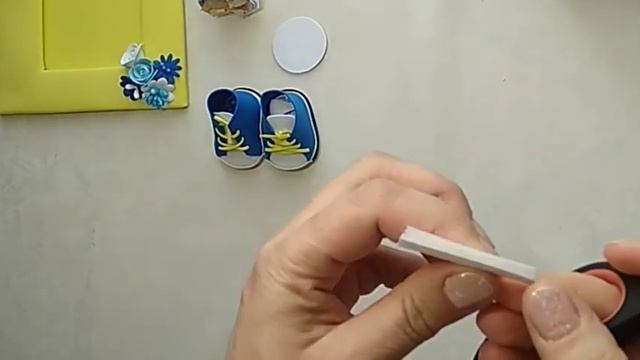 Фоторамка с куклой из фоамирана в детскую комнату//DIY Fhoto frame with a doll for a children's roo смотреть онлайн