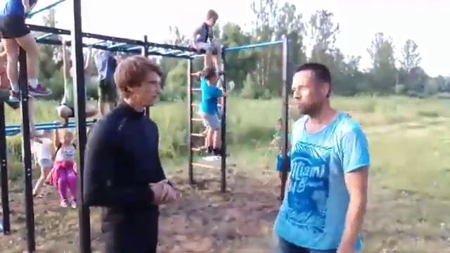 Отзыв Александра о заказе Воркаут площадке "SSWA". Уличный спортивный комплекс. Воркаут площадка. смотреть онлайн