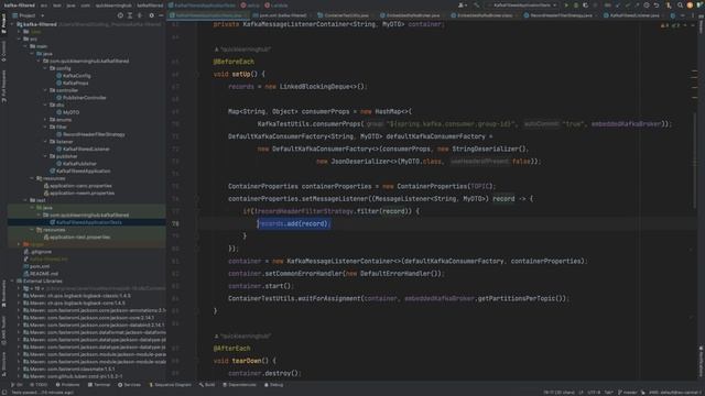 Testing Kafka Filtered Listener - Spring смотреть онлайн