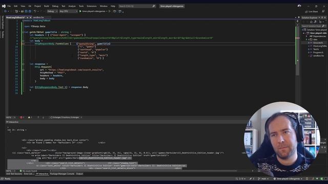? F# live coding 1: let's figure out how many hours we wasted playing videogames! смотреть онлайн
