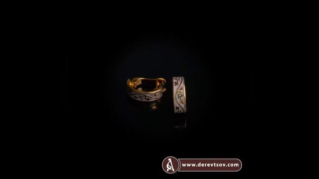 Серьги из серебра с эмалью SRSPE0103 смотреть онлайн