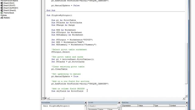 SE370: Controlling Pivot Tables With VBA (2 of 3) смотреть онлайн