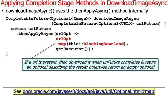 The Java CompletableFuture ImageStreamGang Case Study: Applying Completion Stage Methods (Part 1) смотреть онлайн