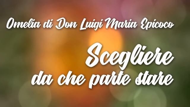 Don Luigi Maria Epicoco - Commento al Vangelo della Domenica delle Palme (anno C) смотреть онлайн